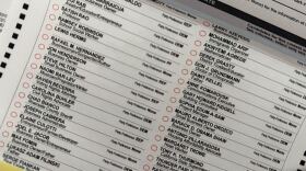 Primary ballot for the 2026 California election, in San Diego County on May 18, 2026. 