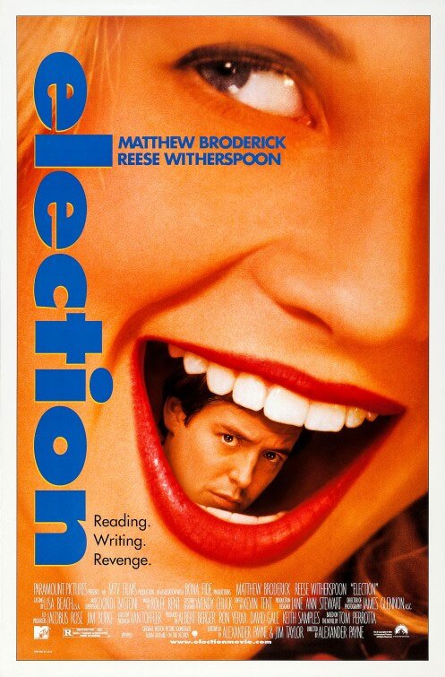 "Election (1999)" theatrical release poster.