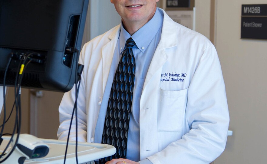 Dr. Robert Wachter writes that computers have crowded out eye contact between the doctor and patient, in his latest book, <em>The Digital Doctor: Hope, Hype, and Harm at the Dawn of Medicine's Computer Age.</em>