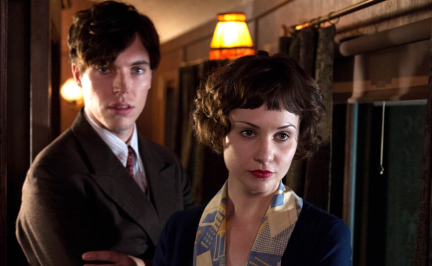 Tom Hughes as Max and Tuppence Middleton as Iris Carr. A young socialite suspects foul play when a woman inexplicably disappears from a train, in a stylish and suspenseful new adaptation of the classic thriller "The Lady Vanishes."