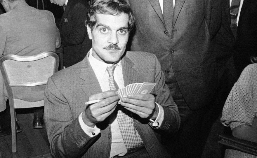 Sharif was an avid card player, specializing in contract bridge — which gave a certain realism to his poker scenes in <em>Funny Girl</em>.