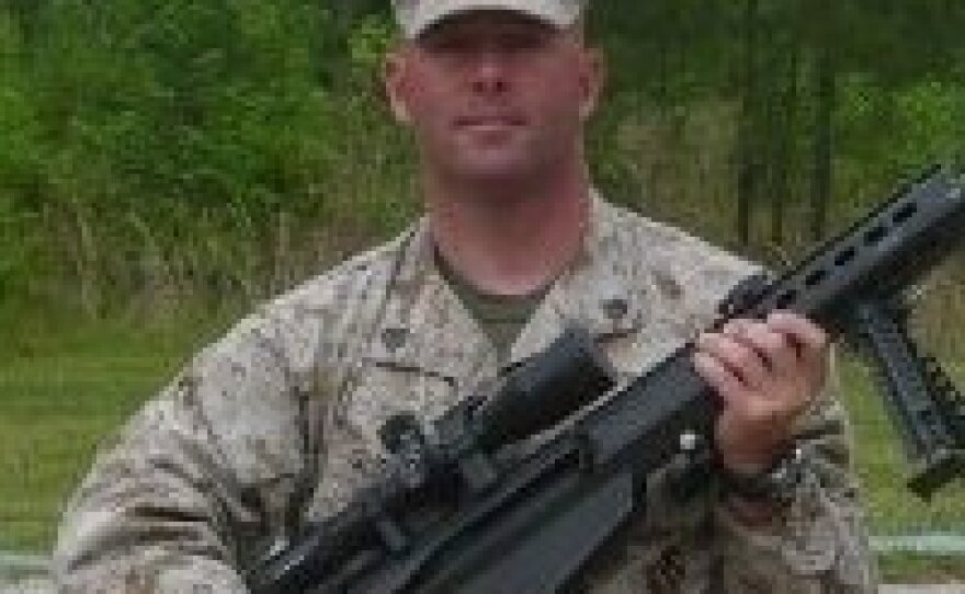 Marine Staff Sgt Steven Gustafson
