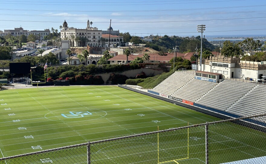 Torero Stadium at the University of San Diego will host this weekend's homecoming football game, in San Diego, Calif., on October 27, 2023