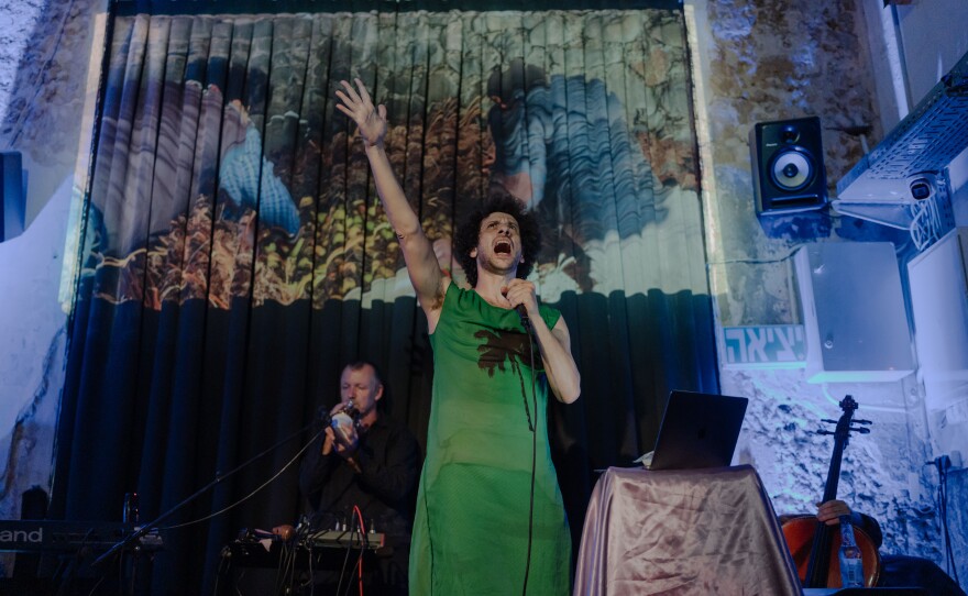 Since shooting the film "Yes,"  Ariel Bronz has found a warmer welcome in Israel's mainstream art scene. He's been nominated for best actor in "Souls," a new play that recently opened one of Tel Aviv's main theaters.