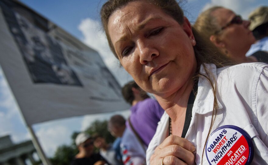 President Obama's "worst nightmare" is an "educated voter," according to this woman who attended broadcaster Glenn Beck's "Restoring Honor" rally Saturday in Washington. Can Republicans convince her and those who favor the Tea Party that they've got a better plan?