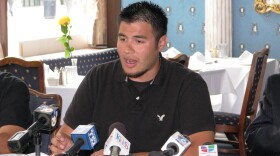Death2: Humberto Navarette shot a video on his mobile phone of Hernandez being beaten by federal agents. He says contrary to official reports, Hernandez did not fight back.