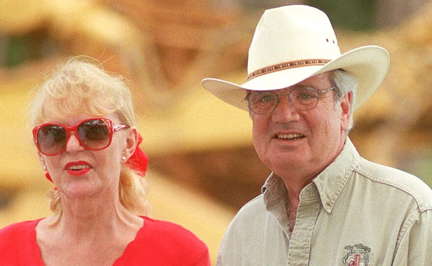 Gary Morse, with wife Sharon, in 1999. Morse transformed a mobile home park in Florida into The Villages, a retirement community of more than 100,000 residents.
