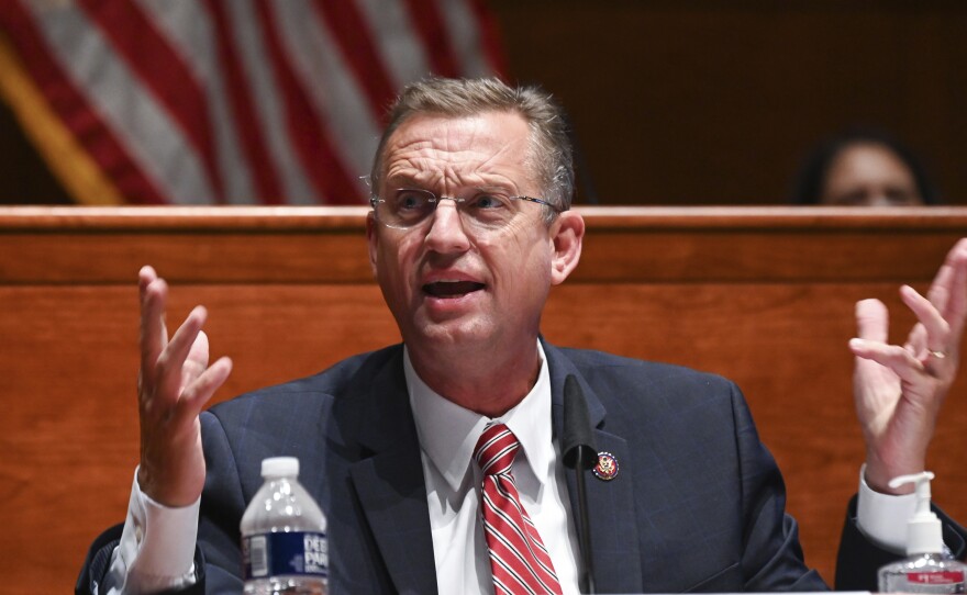 Rep. Doug Collins, R-Ga., speaks during a House Judiciary Committee markup of the Justice in Policing Act of 2020 on Capitol Hill last month.