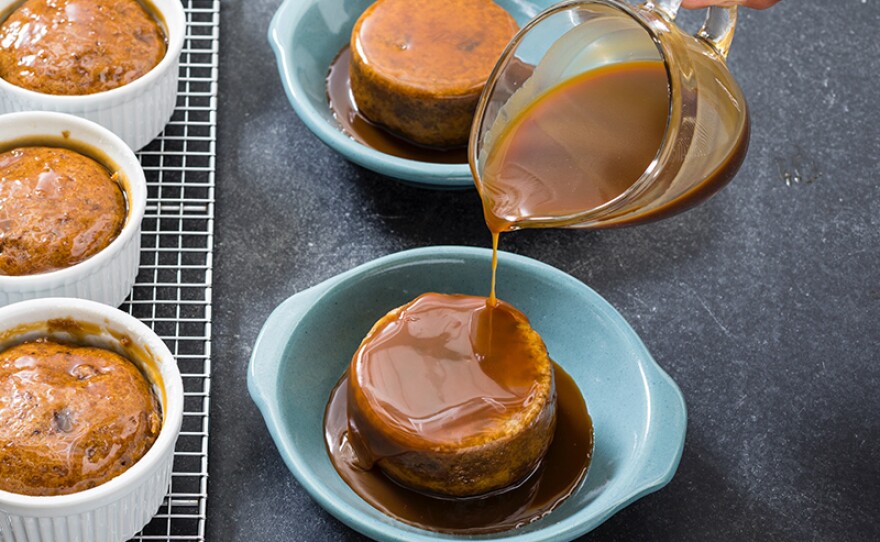 Sticky toffee pudding