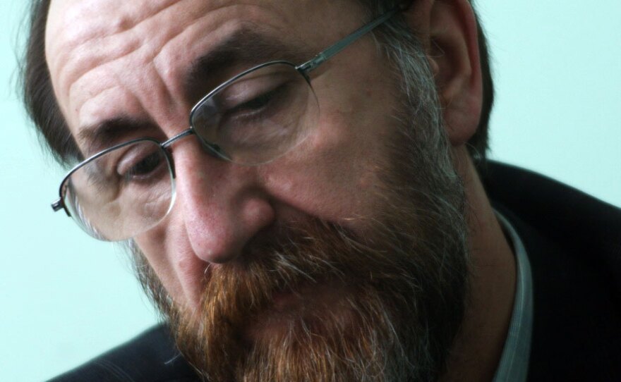 Viacheslav Trofimov, a physicist in Saratov, tried to set up a company to tap the city's scientific talent and develop new ideas. He says he was blacklisted because he does not support United Russia; as a result, he says, he lost his investors.