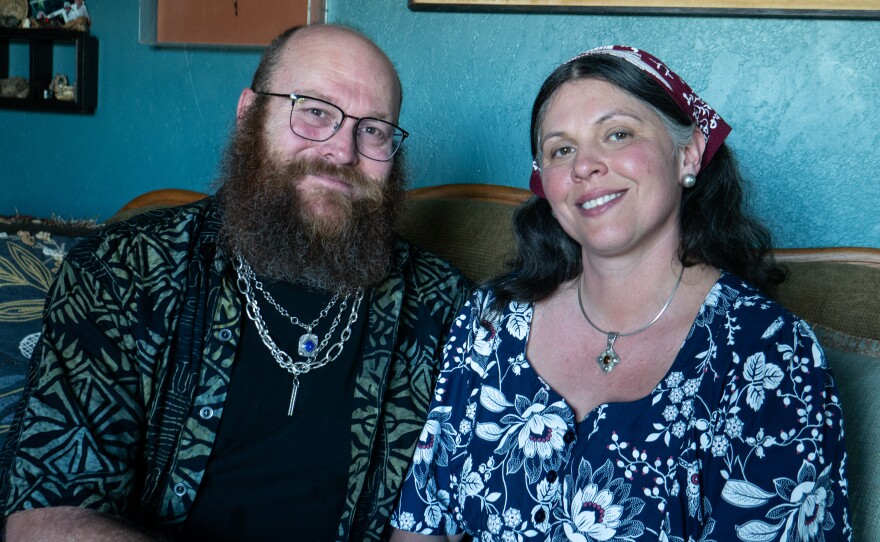 Boulevard residents Carl Anderson III (left) and Syda Start