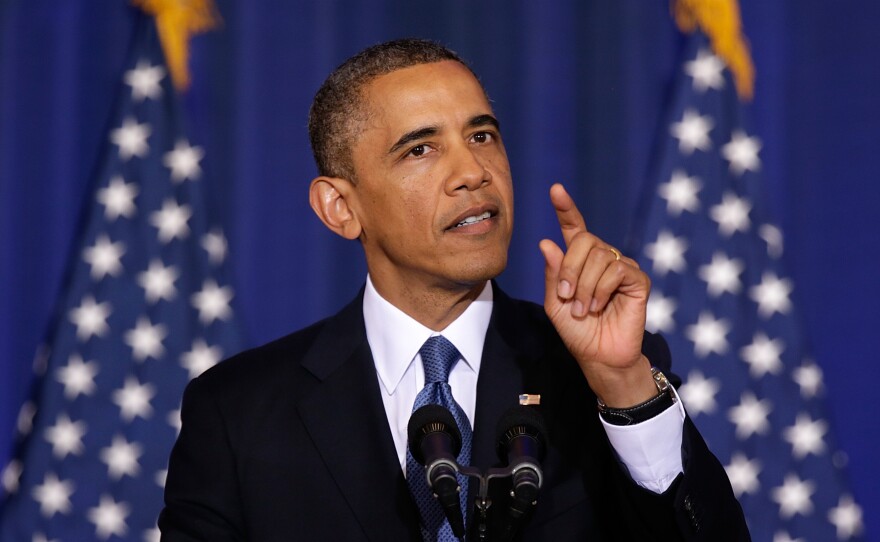 President Obama speaks at the National Defense University in Washington, D.C., on May 23.