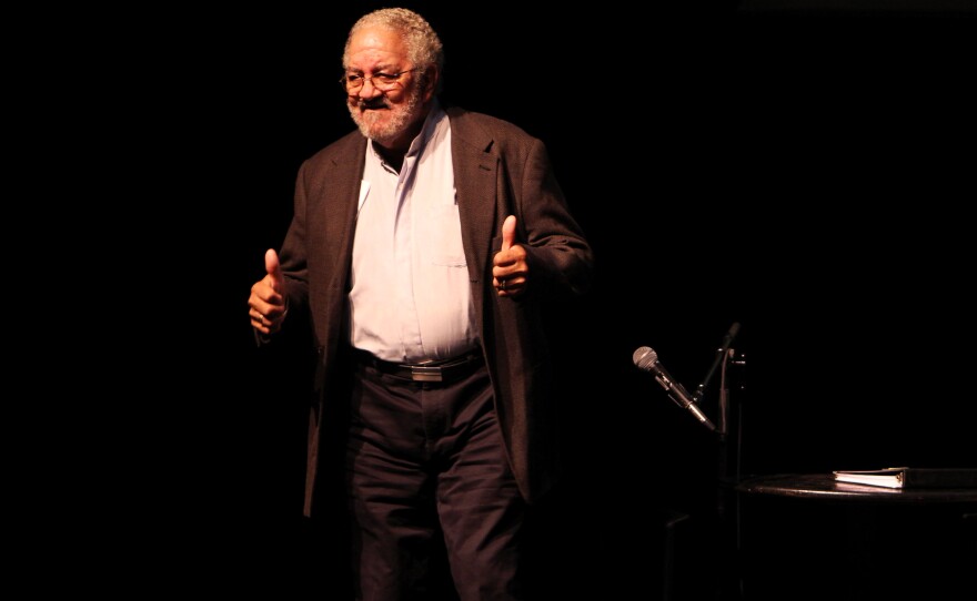 Civil rights activist Charles Jones began the discussion when he shared a few of his personal experiences.