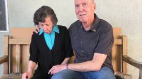 Jon and Sharon Lucas at Cedar Creek Alzheimer's & Dementia Care Center, June 14, 2019. 