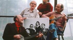 Pete Seeger, Lee Hays, Ronnie Gilbert and Fred Hellerman of The Weavers 