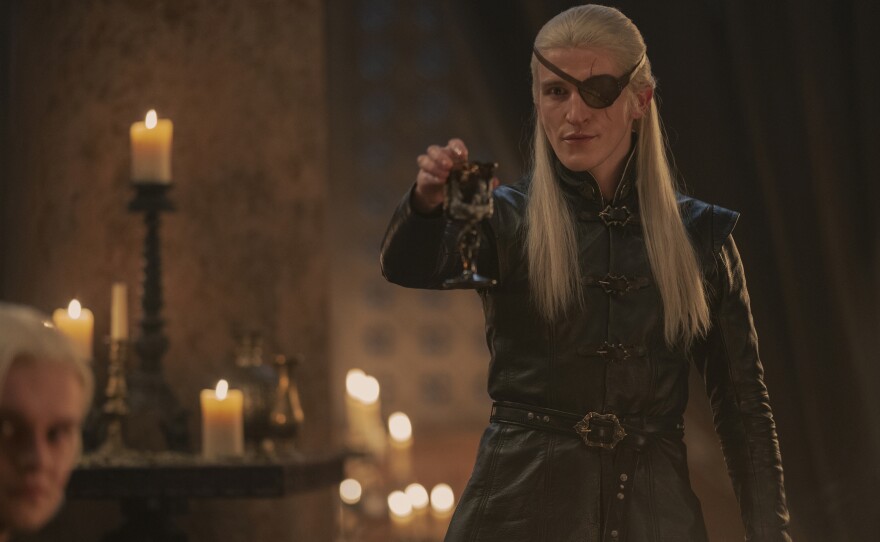 You've got a Best Man already? Call Aemond (Ewan Mitchell) when you need a Worst Man.