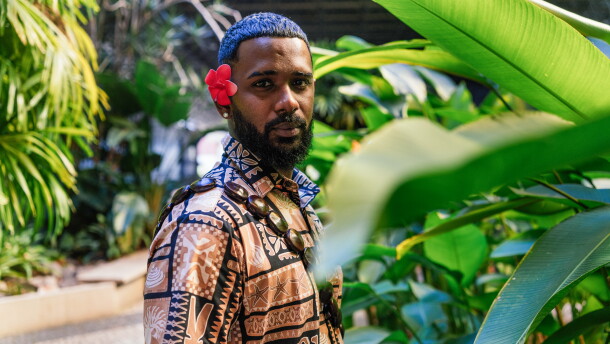 Mark Shaheel Lal is the founder of Living Positive Fiji and a reconciliation officer for the Fiji Truth and Reconciliation Commission. He says: "The majority of my friends, they got HIV through crystal meth." He was photographed at the AIDS conference in Rio de Janeiro, Brazil, in July.