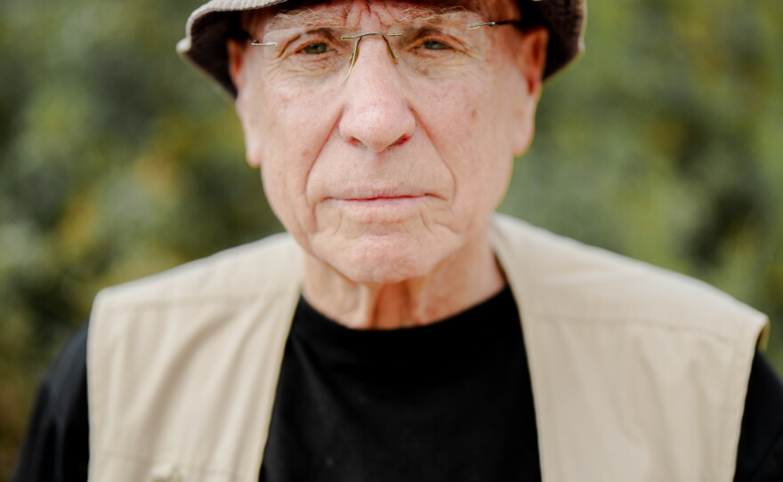 Maj. Gen. (Ret.) Yaakov "Mendy" Or poses for a portrait during a visit to Masafer Yatta in the occupied West Bank on Sept. 24, 2026. He leads independent groups of retired Israeli military, defense, and government officials visiting Palestinian areas affected by Israeli settler violence.