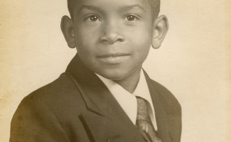 Chester Higgins as a child in Alabama.