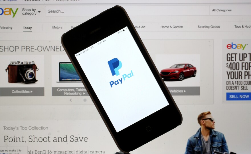 EBay announced it will split from the payments service PayPal, forming two independently traded companies beginning in 2015.