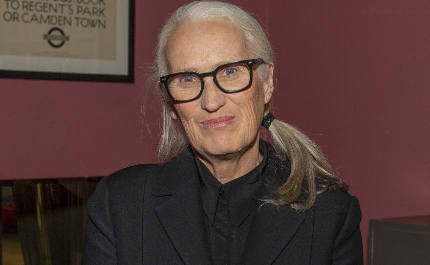 Director and writer Jane Campion attends the screening and talk for Netflix's <em>The Power of the Dog</em> at BFI Southbank on March 1 in London, England.