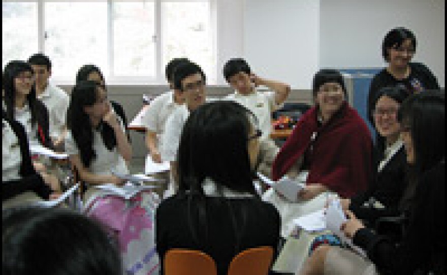 Students in class at the private Daewon Foreign Language High School in Seoul, South Korea. The highly competitive school is noted for placing many of its graduates in elite American universities.