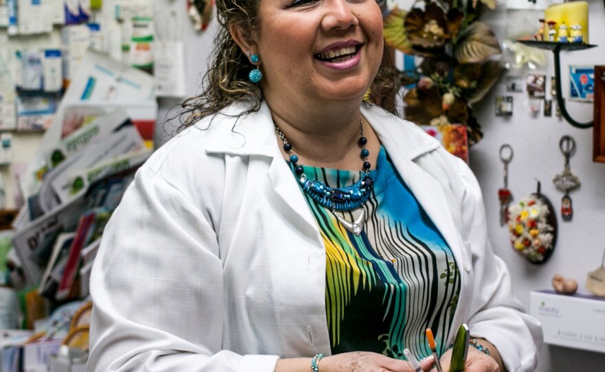 Dr. Estrella Gomez says her patients don't want to accept that they have a disease for which there is no cure. "Tell me anything but don't tell me I'm a diabetic," they say to her.