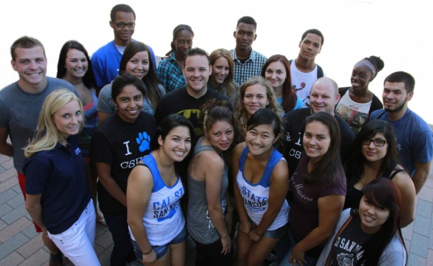 Students in the ACE Scholars Services program, 2012.