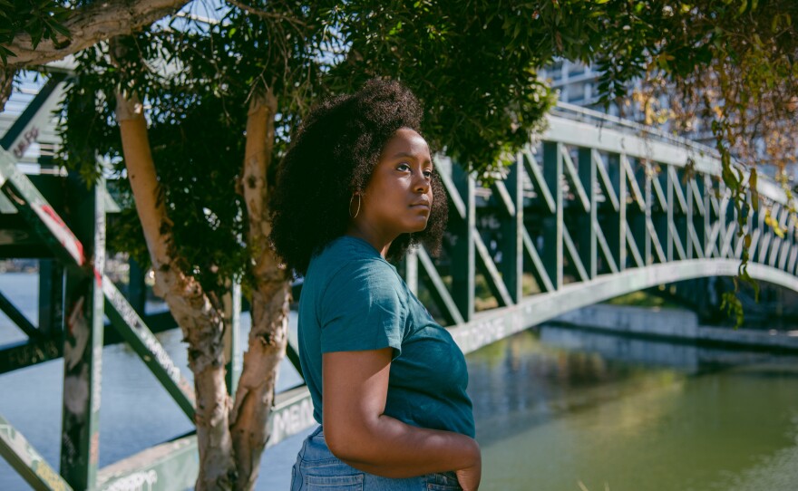 Cindee Crosby was summoned to jury duty during the COVID-19 pandemic, which required her to meet remotely over Zoom for several months in Oakland, Calif.