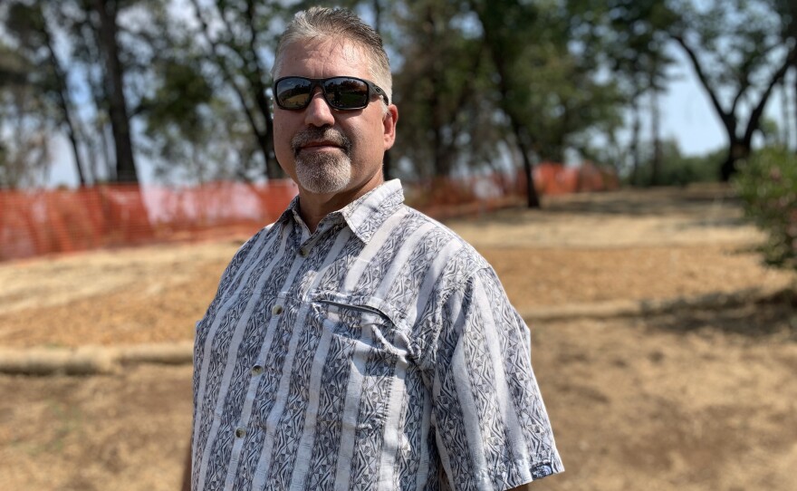Dan Efseaff is spearheading an effort to buy high risk wildfire properties and turn them into a green space to buffer against future wildfires.