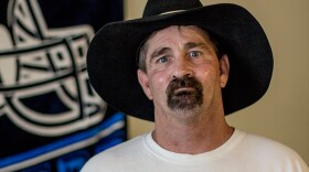 Brian O'Shea is pictured in his home, Dec. 19, 2014.
