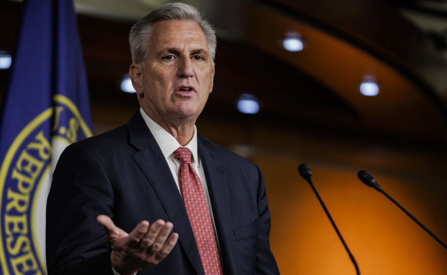 The Jan. 6 select committee has requested testimony from House Minority Leader Kevin McCarthy, R-Calif.