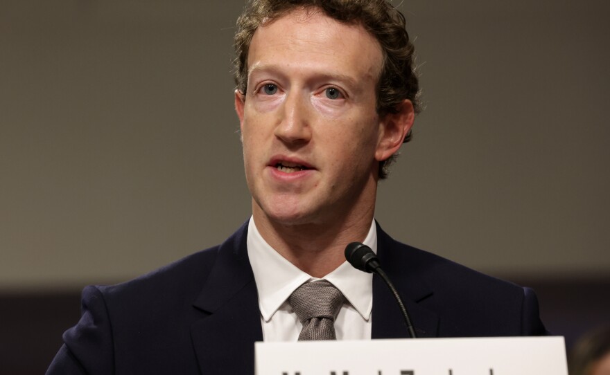 Meta CEO Mark Zuckerberg testified on Wednesday before the Senate Judiciary Committee about the dangers of child sexual exploitation on social media, including Meta's Facebook and Instagram.