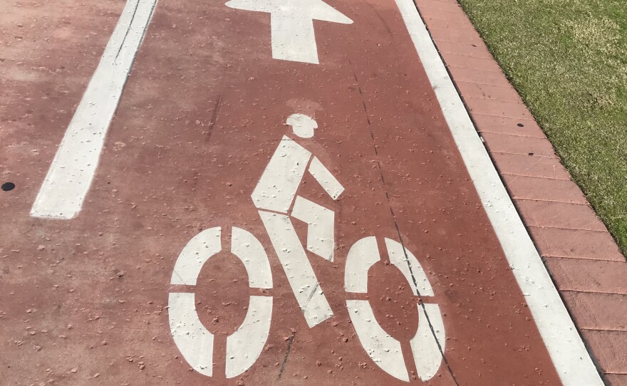 A Bike Lane, Dec. 14th 2018