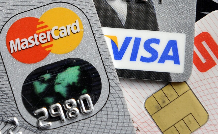 By this time next year, U.S consumer will likely use credit cards with electronic chips, like these in Germany. But they're only expected to stop 60 percent of fraud, prompting a retailers' spokesperson to call them the "not-so-smart card."