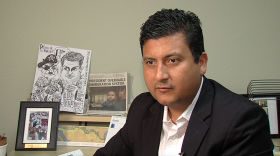 Alliance San Diego Director Christian Ramirez shown in his office , June 23, 2016.