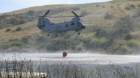 Marine Corps helicopter fire fighting training, Camp Pendleton, May 13th, 2010