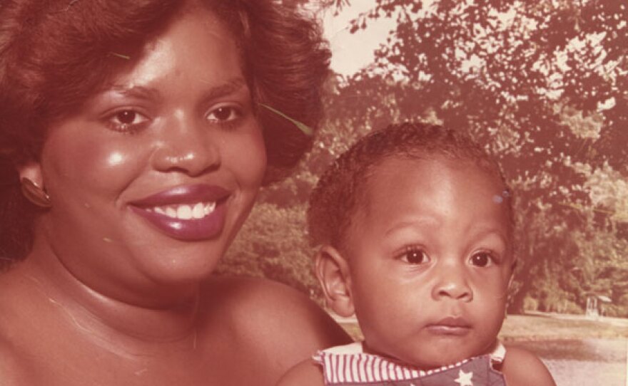 Filmmaker Darius Clark Monroe as a baby with his mother, Sigrid Tillman.