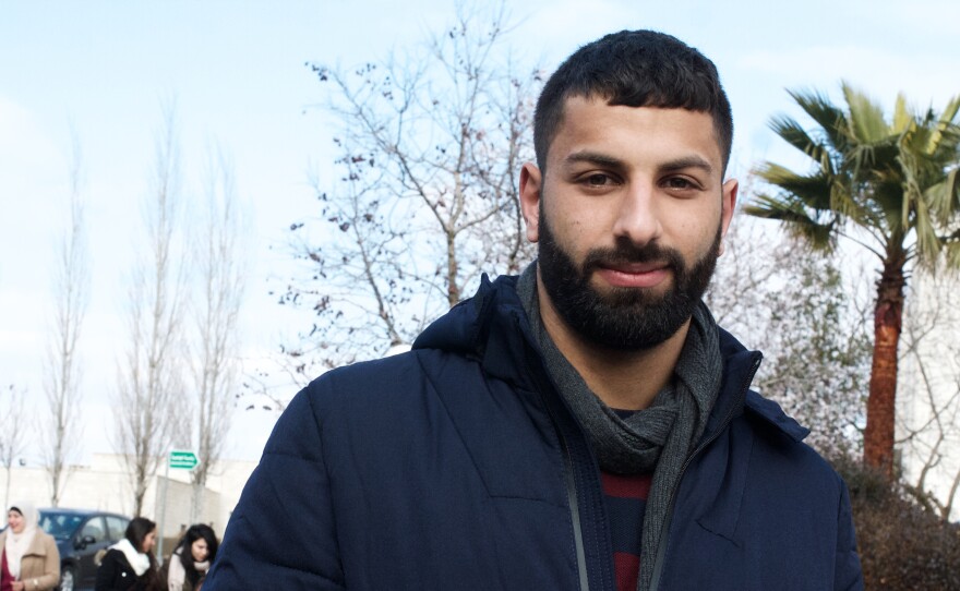 Amjad Hasan, a 22-year-old electrical engineering student at Birzeit University near the Palestinian city of Ramallah, says President Trump seems indifferent to Palestinians.