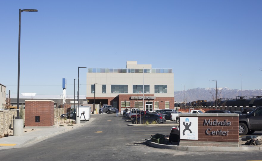 The Road Home completed its newest facility in Midvale in November. It provides temporary winter shelter to about 300 families in need.