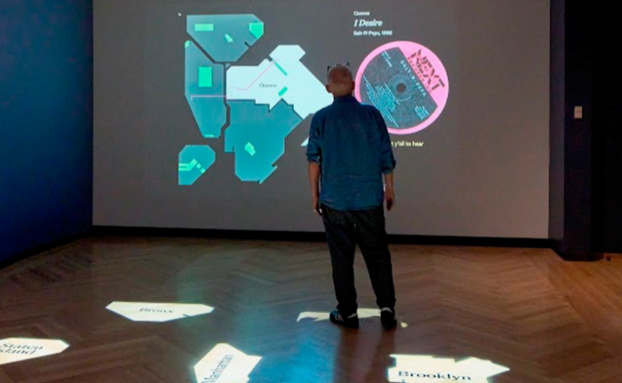 Musicians have long been performing songs about New York City — in this installation, you can hear more than 100 of them.