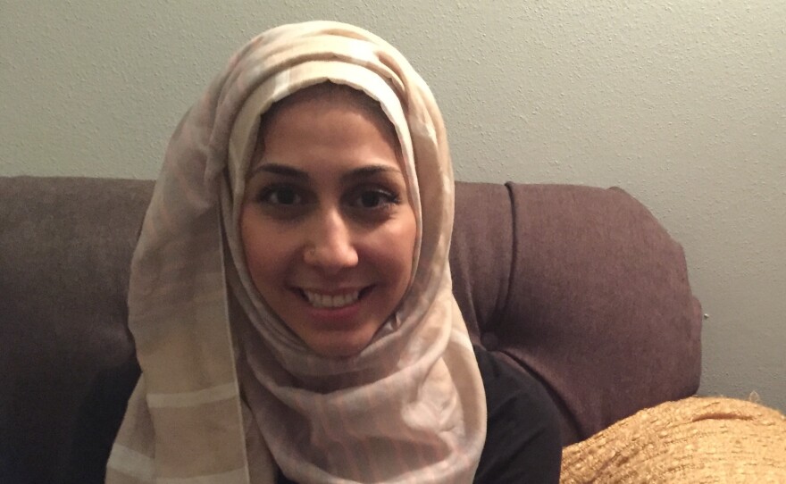 Afnan Musaitif, 27, says she laughed when she heard Ted Cruz's idea of patrolling Muslim neighborhoods because she thought it was so "absurd."