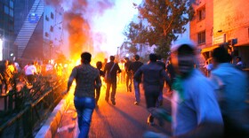 Supporters of defeated Iranian presidential candidate Mir Hossein Mousavi run in the streets during protests June 16, 2009 in Tehran, Iran. Iran banned foreign media from covering rallies in the country and Iran's Guardian Council reportedly said that they would recount some of the votes in presidential election that critics say was unfairly won by Iranian president Mahmoud Ahmadinehjad.