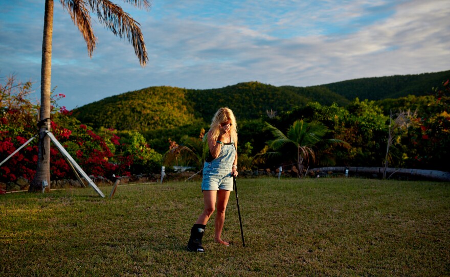 The second to last night in Saint Thomas.