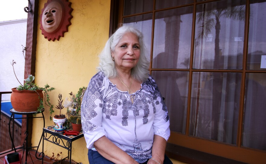 City Heights resident Becki Mendia turned to home remedies to stay well after losing her job and health insurance five years ago.