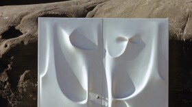 Svetozar Radakovich in collaboration with Carl Ekstrom, Double Door, ca. 1967, polyurethane foam, fiberglass and wood with resin. 