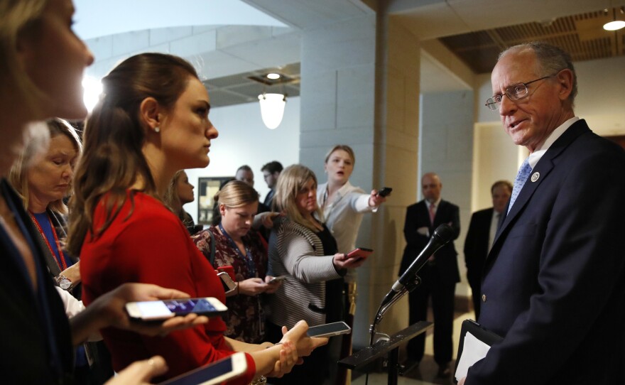 Rep. Mike Conaway, R-Texas, says the worst that can be said about Trump campaign advisers is that they were guilty of "bad judgment" in their interactions with foreigners.