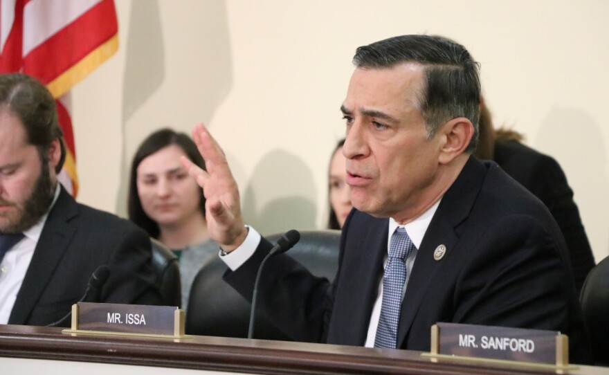 Rep. Darrell Issa, R-Vista, is shown in this undated photo.