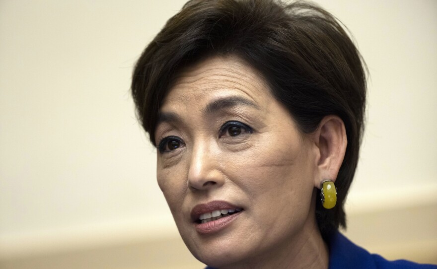 Rep. Young Kim, R-Calif., is seen in a March 2021 file photo.