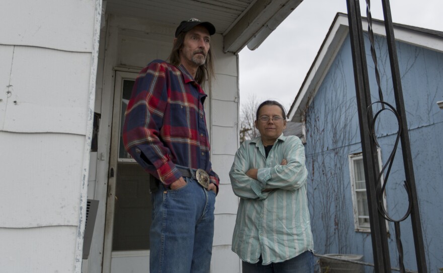 Based on their income, Tammy and Keith Berry could qualify for free care from Heartland. But the hospital has sued them anyway, and garnished their wages. Tammy makes $8.20 per hour working at fast food chain Taco John's.